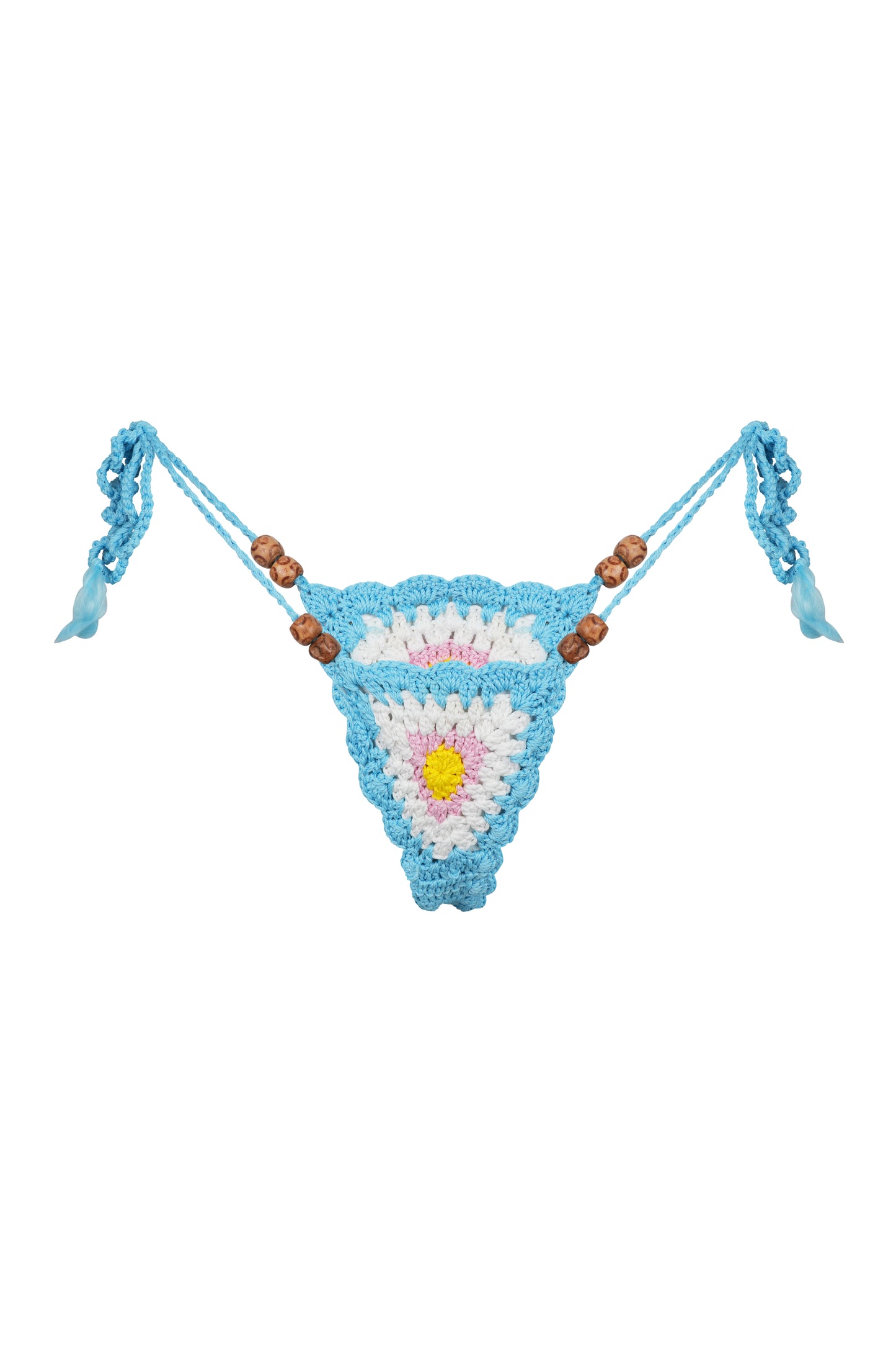 LUA V Cut Crochet Bikini Bottom
