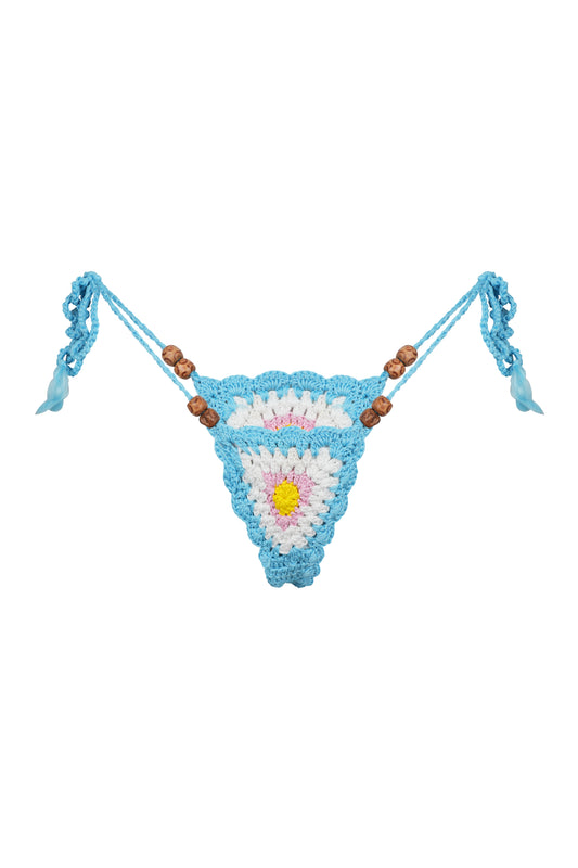 LUA V Cut Crochet Bikini Bottom