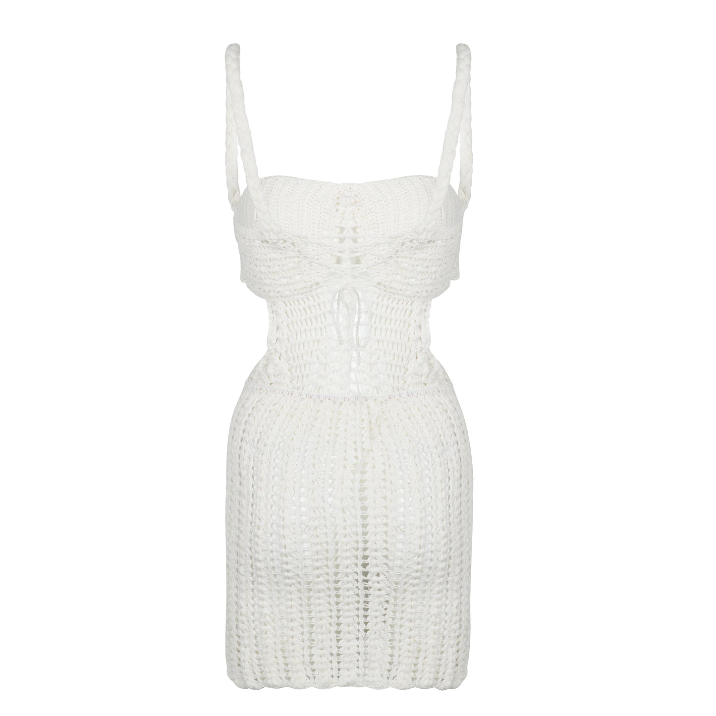 CAPRI MINI CROCHET DRESS