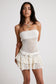 ISLA CROCHET MINI DRESS